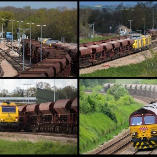 Diff�rentes �tapes de chargement et d�exp�ditions  par trains et par camions